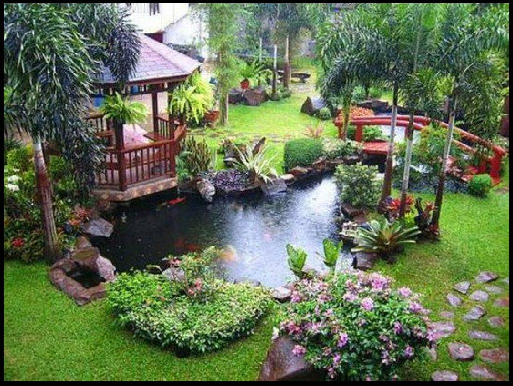 zahradní rybník v japonském stylu 162