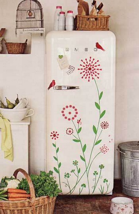 15 egyszerű módszer a hűtőszekrény kialakításának finomítására
