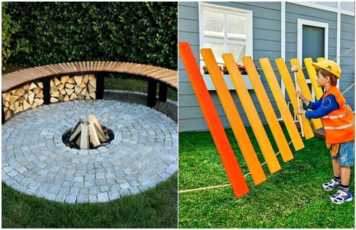 The best projects for a country yard.