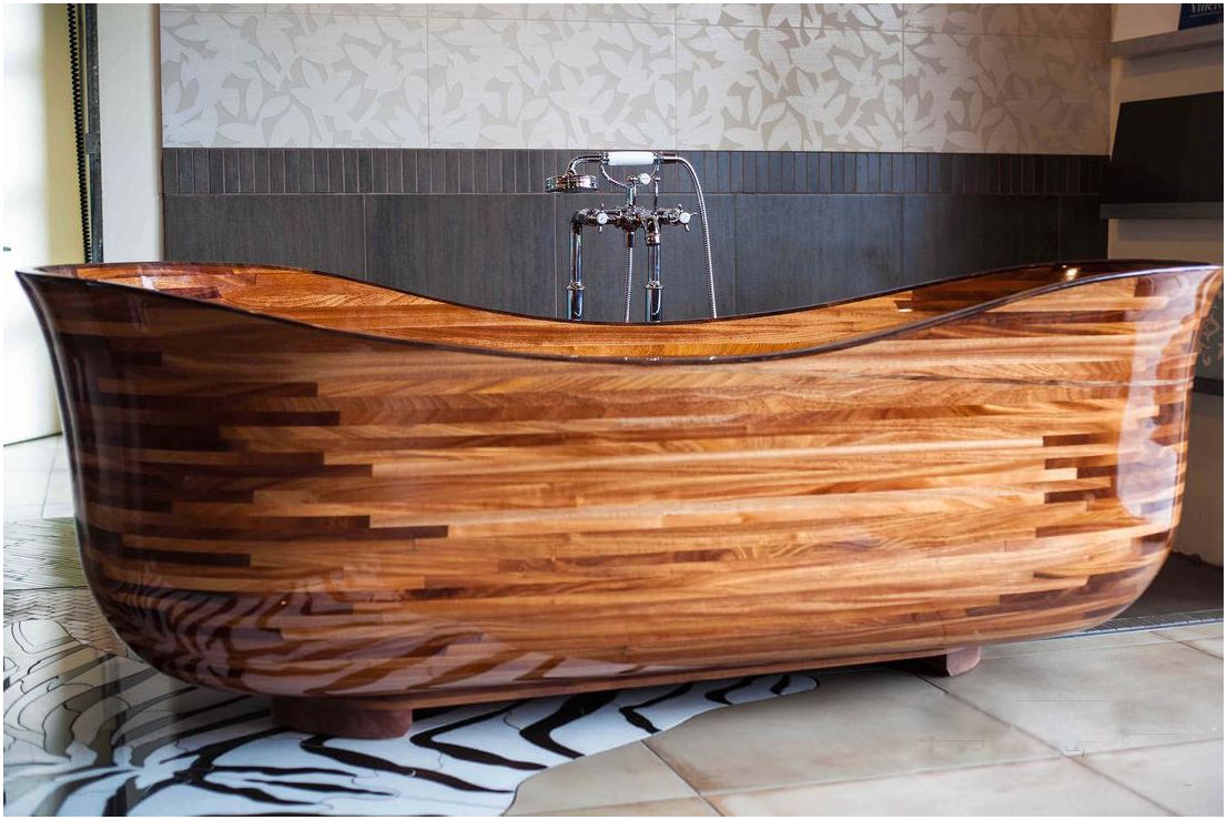 дървена вана