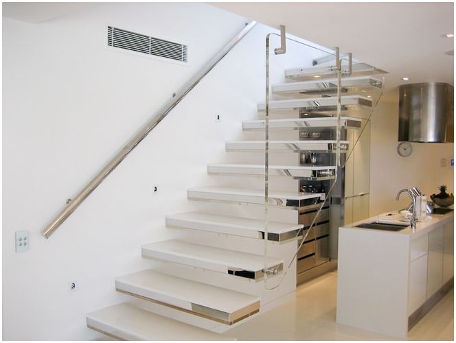 дизайн на стълбище в частна къща
