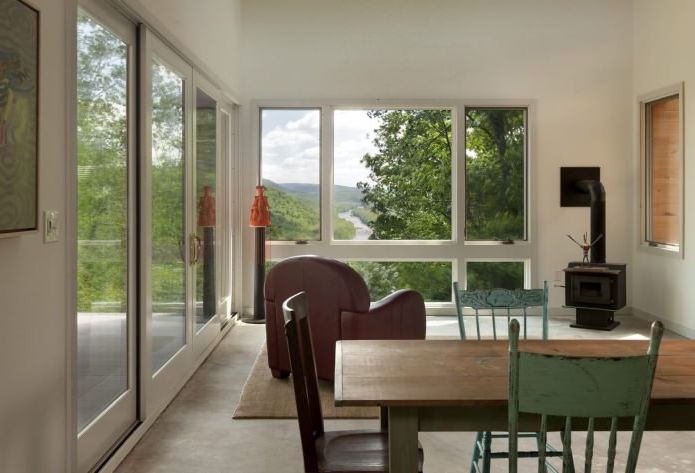 woonkamer in het interieur van een klein woongebouw