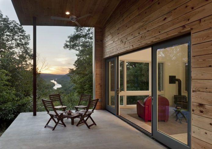 terrazza in un piccolo edificio residenziale