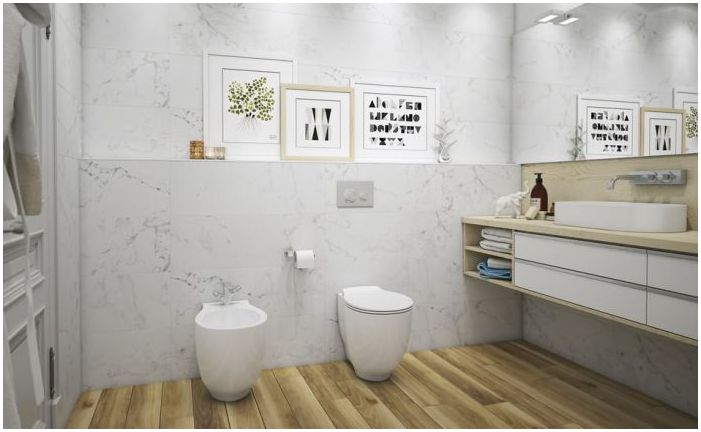 fürdőszoba kialakítás 10 négyzetméter m fehér