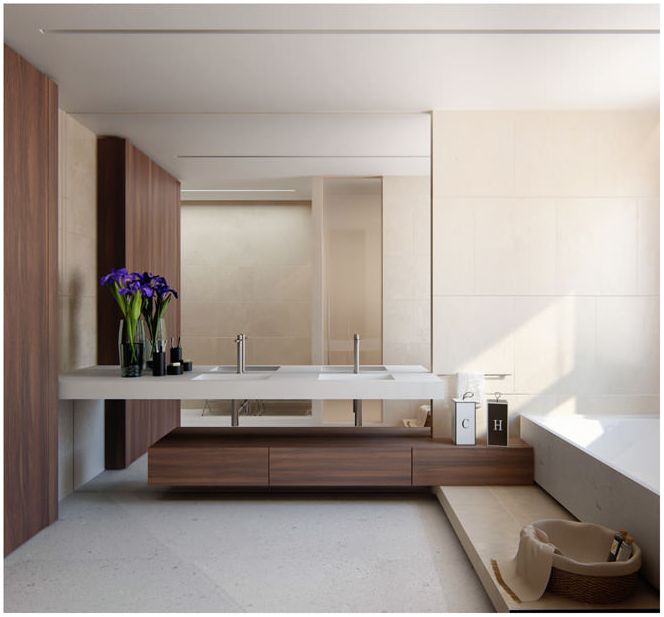 photos de design d'intérieur de salle de bain