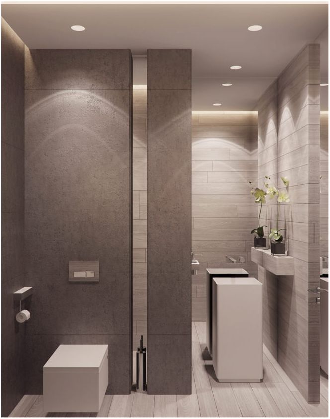 photo de design d'intérieur de salle de bain