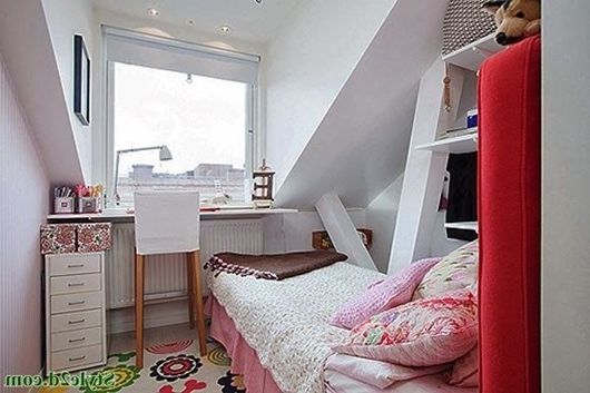 Дизайн на спални в малки апартаменти, интериори на тесни спални. Малка спалня (снимка на интериора)