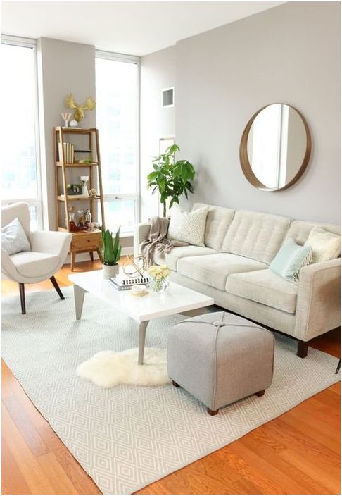 Furnishing a small living room