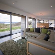 En etasjes Flat Roof Country House i Scotland-8