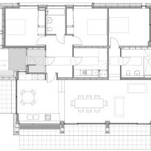 Landhuis met één verdieping en plat dak in Schotland-16