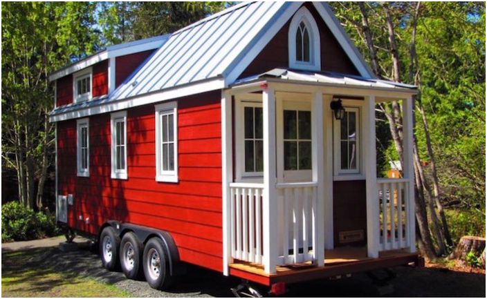 Tiny House - домик для отдыха на выходных.