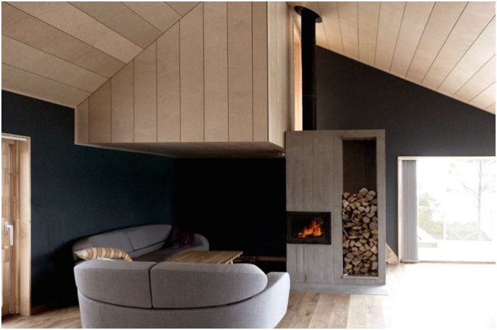 Holiday home in Norway. Interior.