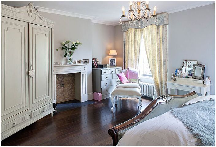 Викторианска спалня в съвременен Лондон от Ръсел Тейлър Архитекти
