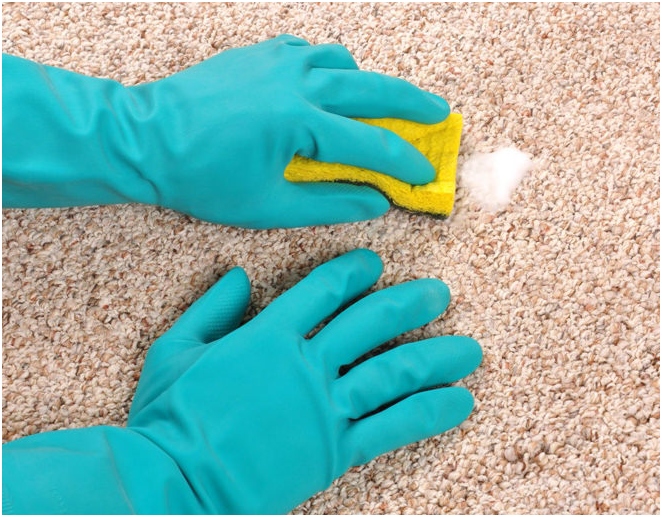 sätt att rengöra mattor