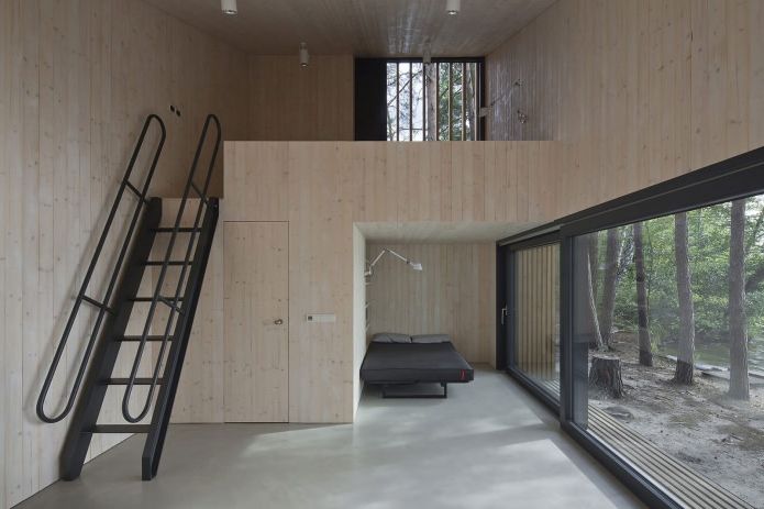 минималистичен интериорен дизайн на малка частна къща