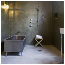 Style loft dans la salle de bain-2