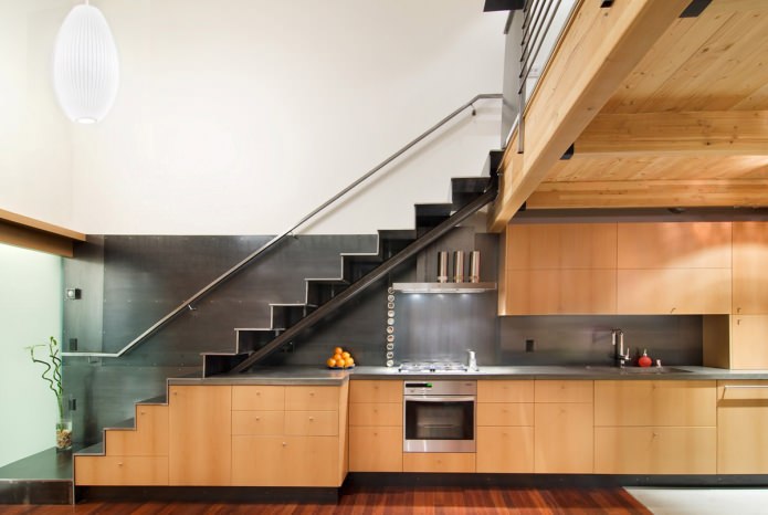 опции за стълби в къщата: прави