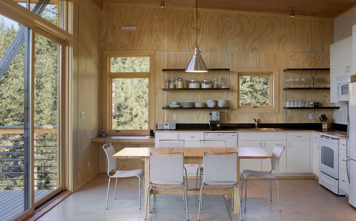 Interiér kuchyně od Balance Associates Architects