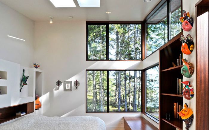 غرفة نوم داخلية من قبل David Vandervort Architects