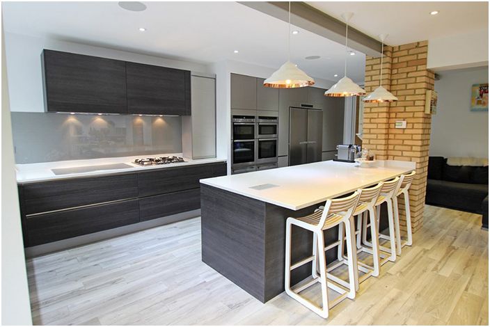 Konyhabelső az LWK Kitchens London cégtől