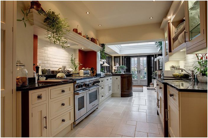 Kitchen interior from Stonehouse Furniture