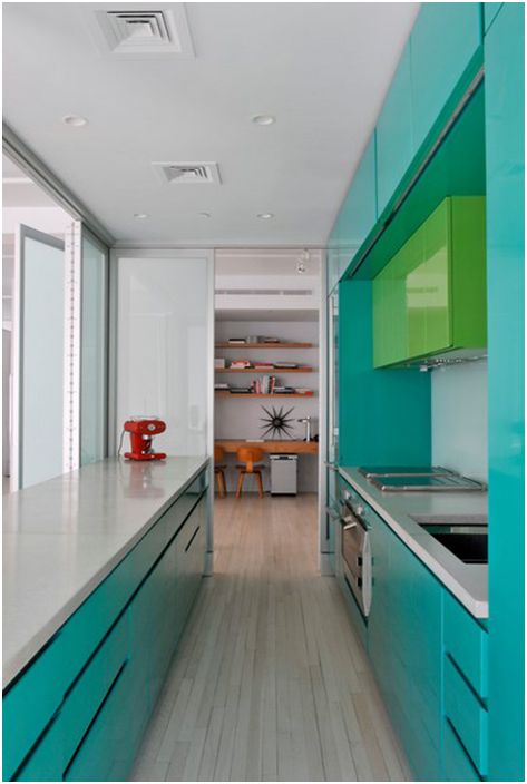 Kitchen interior by BarlisWedlick Architects, Tribeca Studio