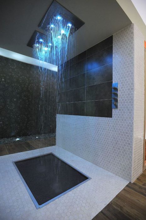 غرفة الاستحمام ذات التقنية العالية.