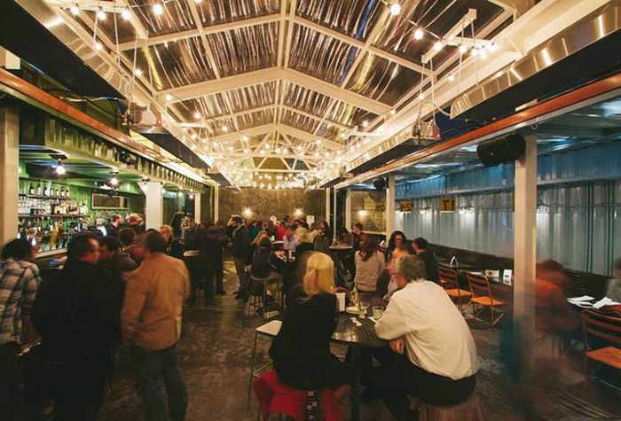 The containers became the basis for the retractable roof bar.