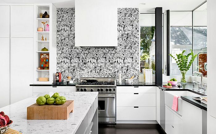 Kitchen interior by Hugh Jefferson Randolph Architects