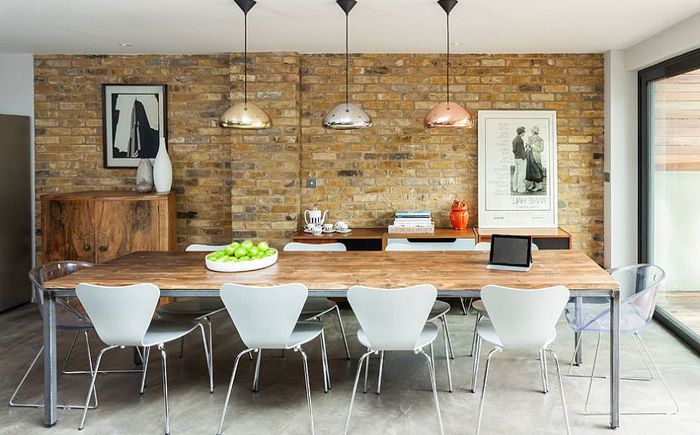 Industrial dining by Casey & Fox