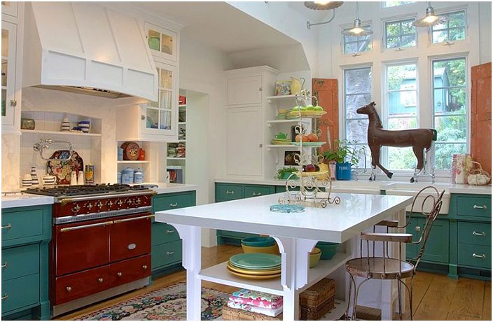 Interiér kuchyně od Alison Kandler Interior Design