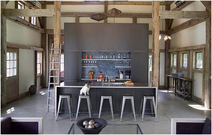 Kitchen interior by James Dixon Architect