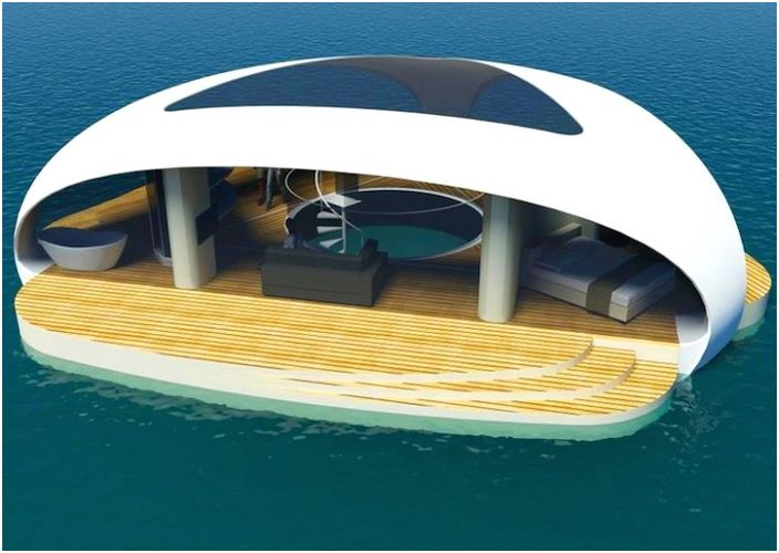 SeaScape est un concept de villa flottante.