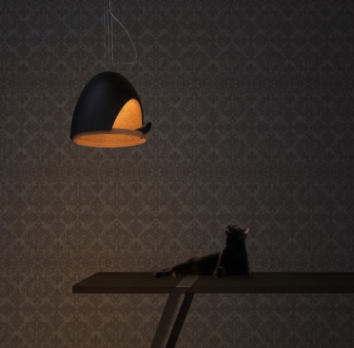 L'oiseau dans la lampe ne sera certainement pas ignoré.