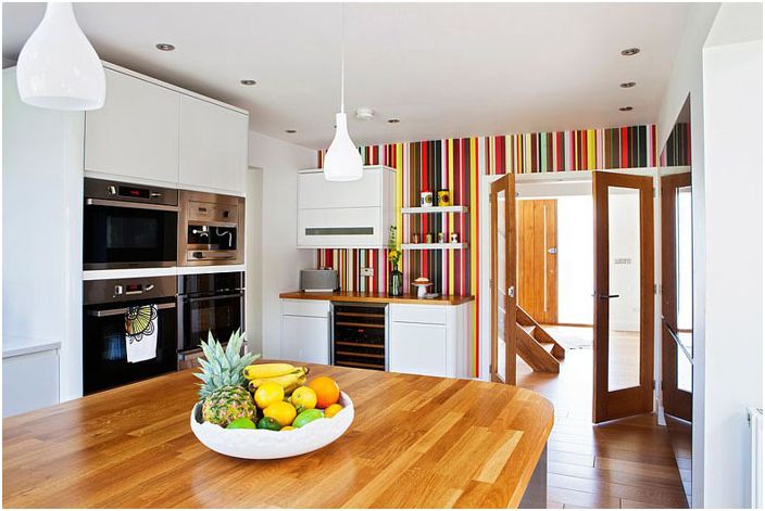 Interiér kuchyne od spoločnosti Lawson Carpentry & Joinery