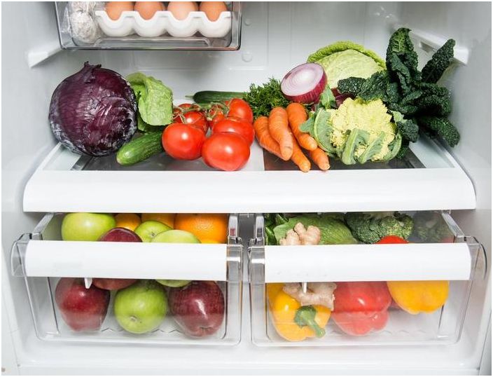 Each product should have its own place in the refrigerator