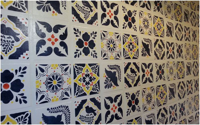 Stunning Talavera backsplash tiles with your own hands