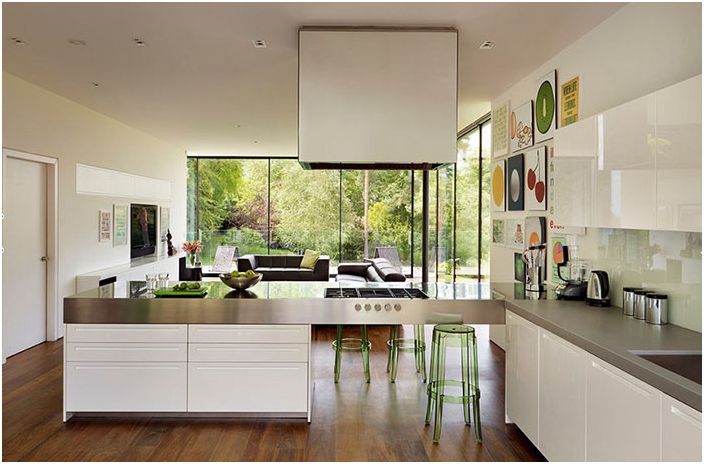 Кухненски интериор от Gregory Phillips Architects