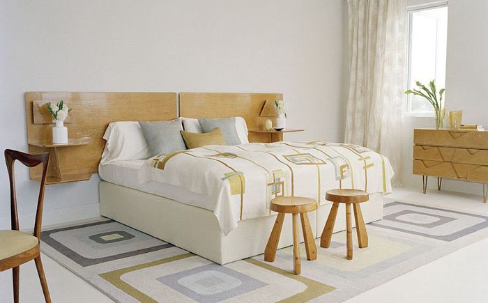 Chambre minimaliste par Amy Lau Design