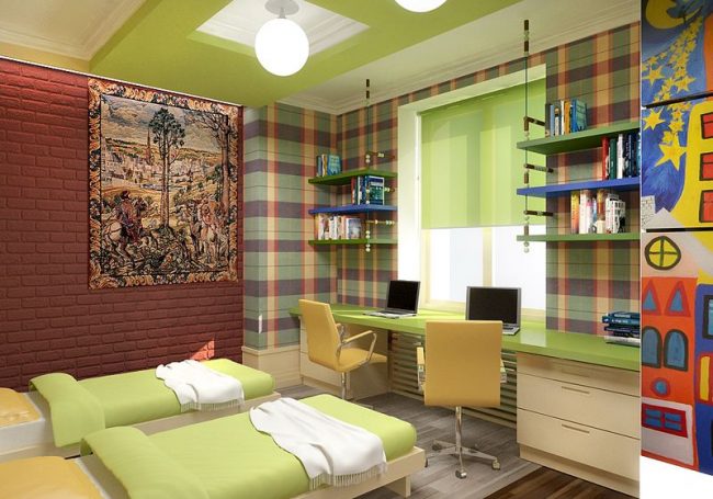 Design- and- interior- of- a- children's- room- for - boys-3