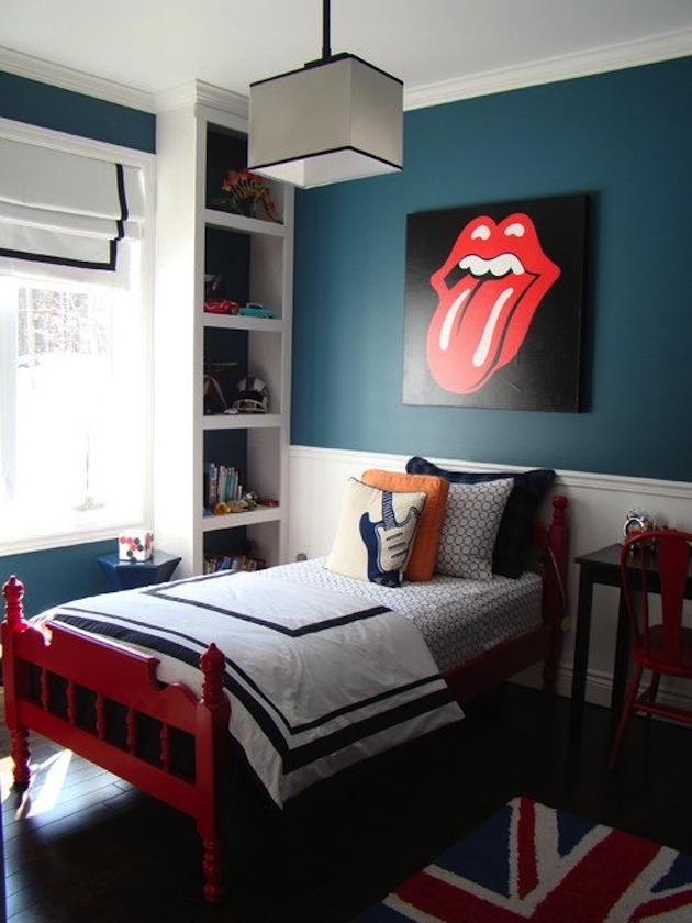 Interior design di una stanza per teenager 7