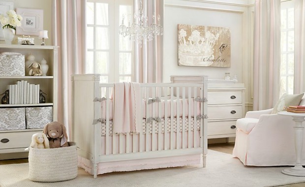 غرفة الطفل-التصميم-الأفكار-الأبيض-الوردي-الطفل-nusery-interior-design-ideas-666