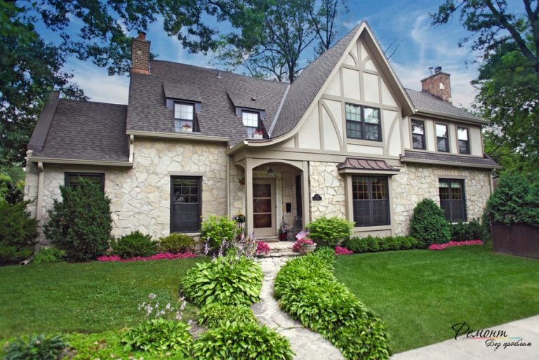 Design élégant et moderne de maisons de style allemand (à colombages