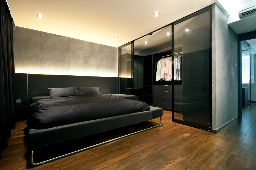 Как да проектираме минималистична спалня за мъже