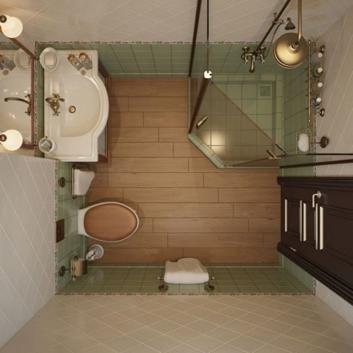 Ha lehetséges, kialakíthat egy egyedi alakú zuhanyt a fürdőszobában, ami feltétlenül tetszik.