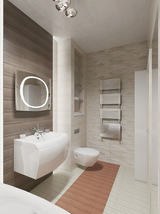 Bijeli tonovi u kupaonici u kombinaciji s metalnim elementima ugodit će oku.
