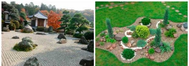 Сад камней своими руками на даче: фото
