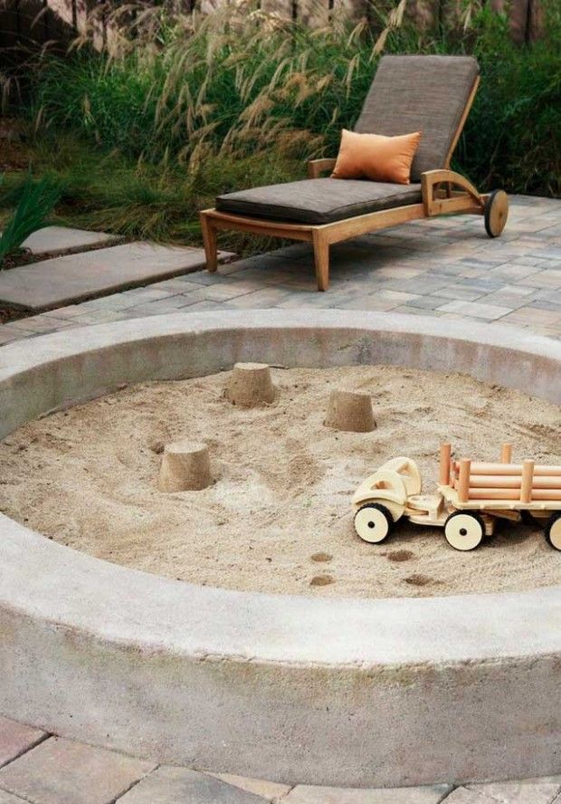 Kuinka rakentaa hiekkalaatikko omilla käsillä?