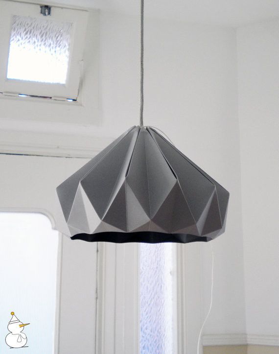 Восхитительный подвесной светильник в виде оригами