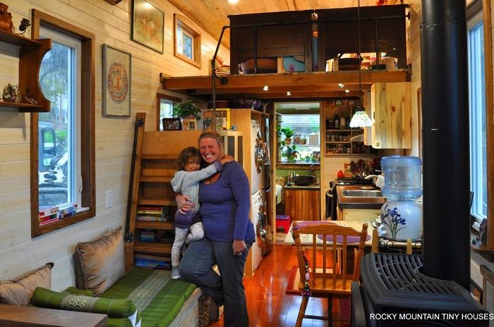 Prosjekt av det amerikanske arkitektfirmaet Rocky Mountain Tiny Houses.